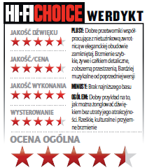 XAVIAN Primissima - Hi-Fi Choice (Poland) review